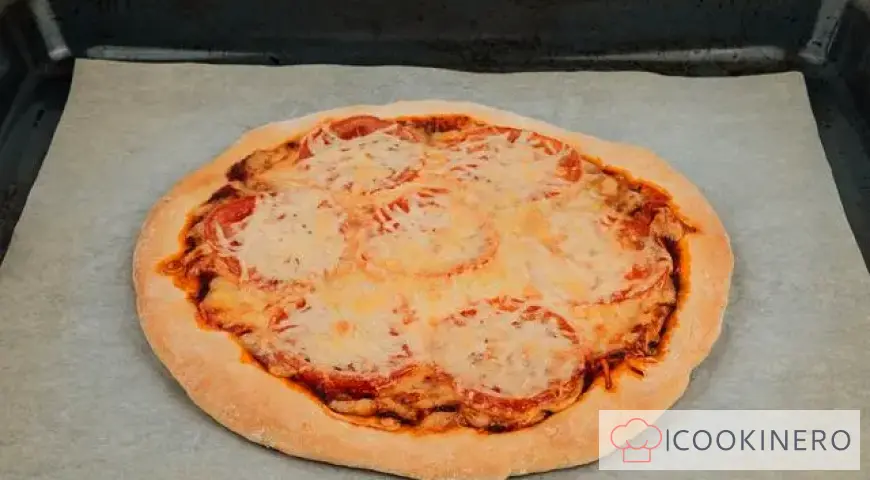 Pizza with cheese