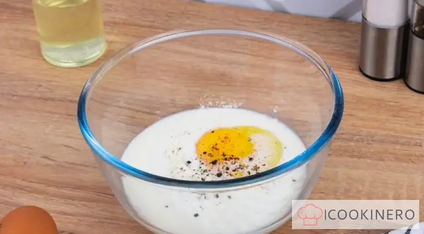 Pollock fillet in batter