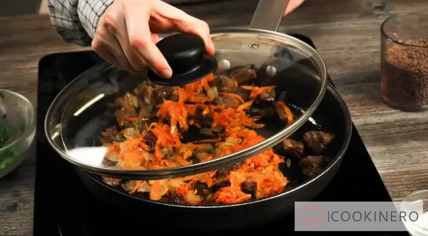 Lentils with beef