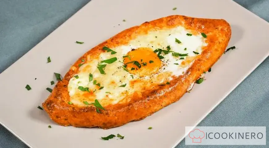 Khachapuri saludable con queso