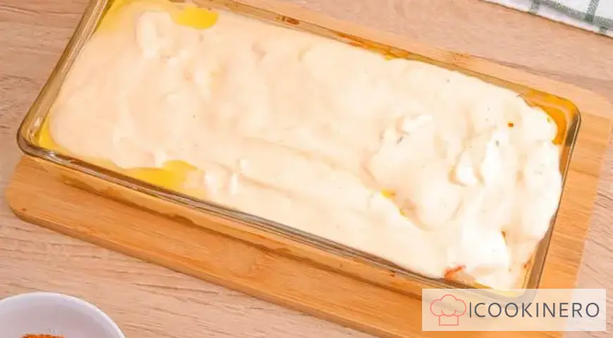 Chicken in cheese sauce