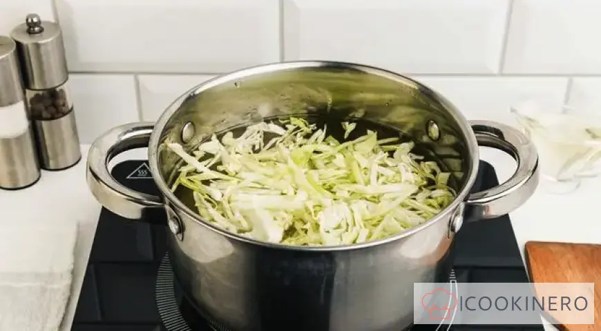 Fresh cabbage soup