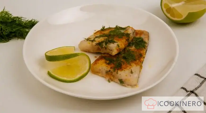 Merluza al horno con lima