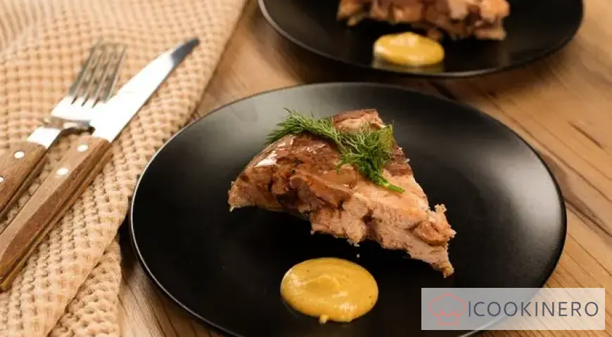 Aspic de pollo