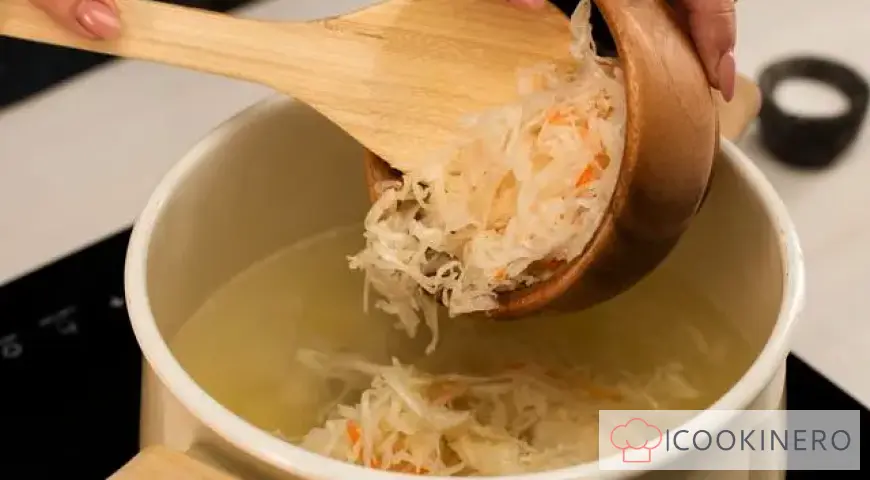 Sauerkraut soup