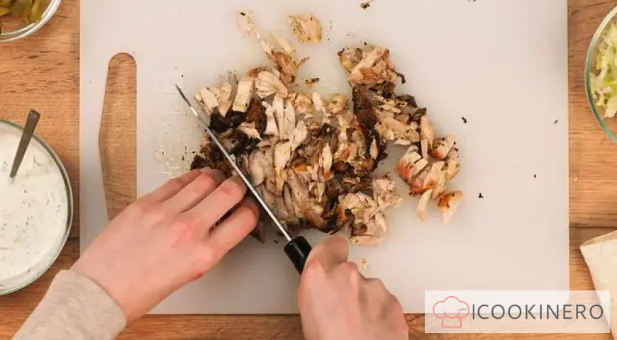 Shawarma on coals