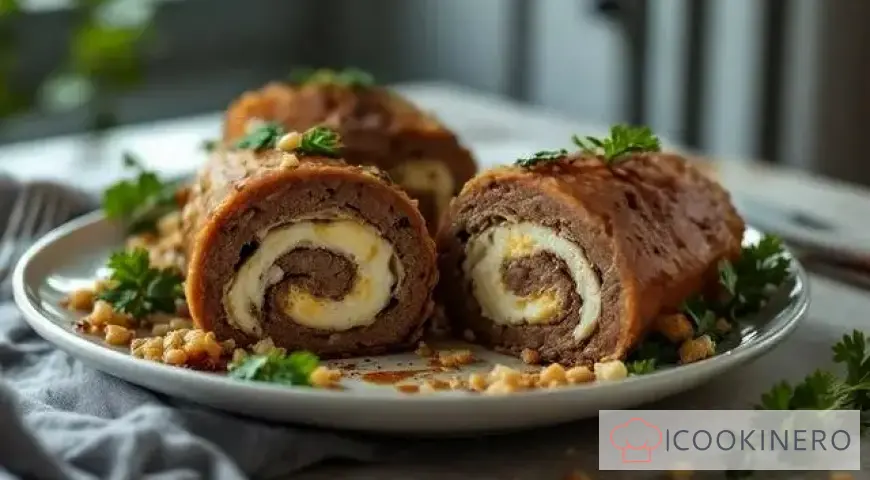 Rouleau de foie de poulet tendre au fromage