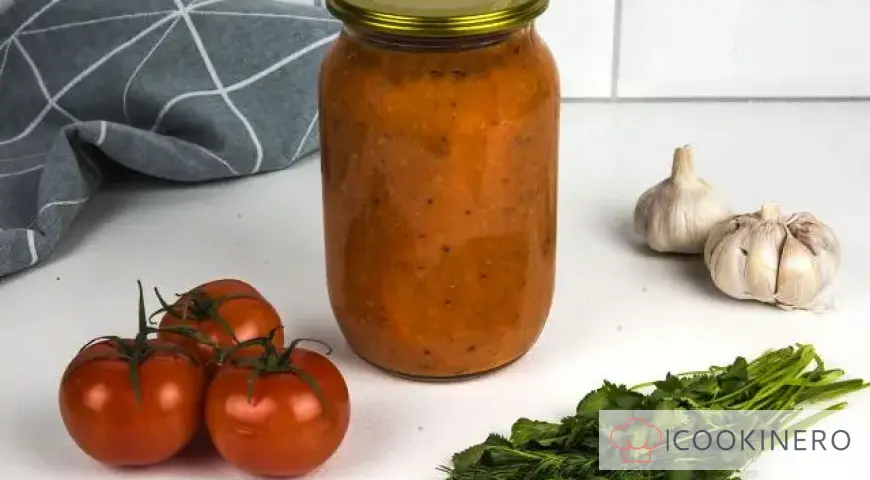 Adjika di peperoncino piccante con cottura
