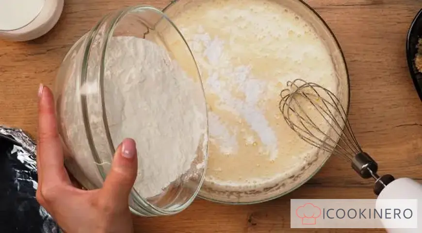 Pan di Spagna alle noci