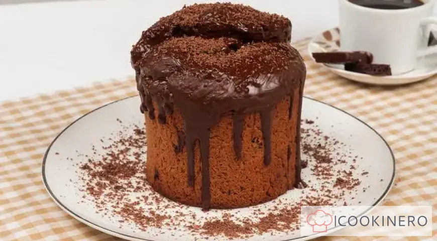 Pastel de Pascua de chocolate