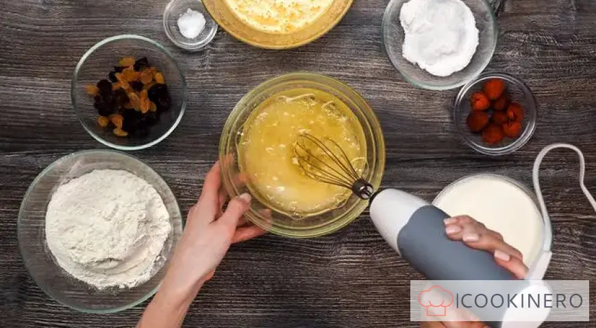 Torta con panna