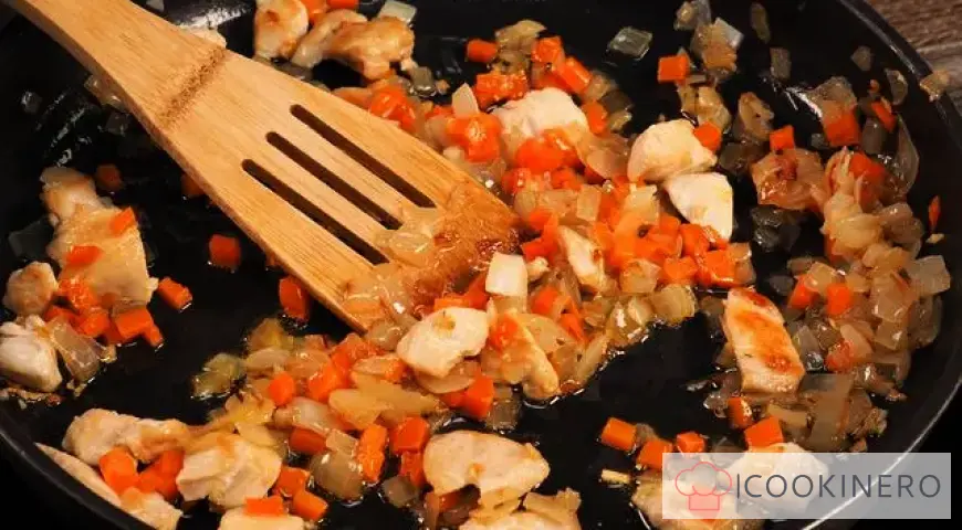 Linsen mit Hühnchen