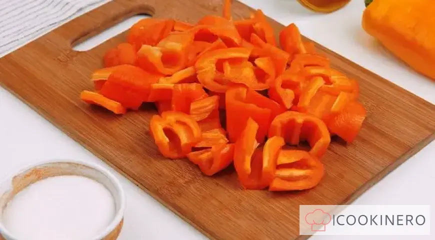 Pimienta para el invierno sin vinagre y sin esterilización