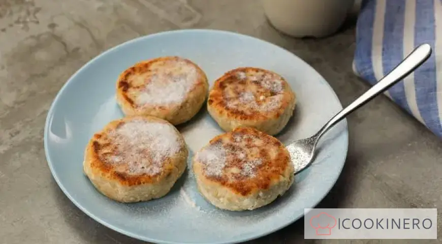 Diätetische Hüttenkäsepfannkuchen