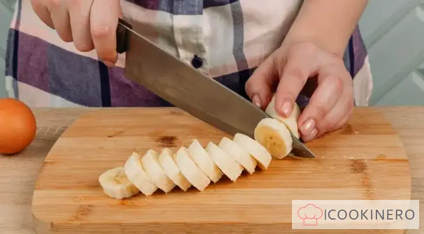 Hojaldre con plátano