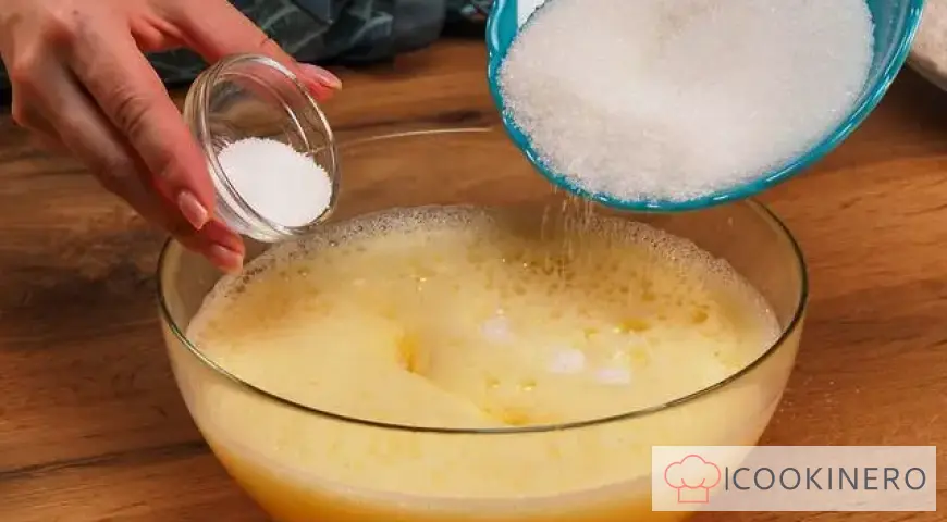 Vanilla sponge cake