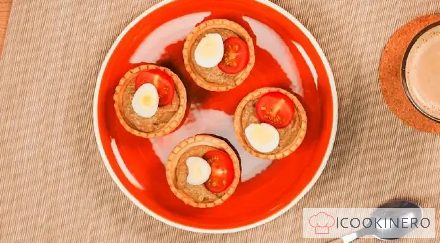 Tartaletas con paté