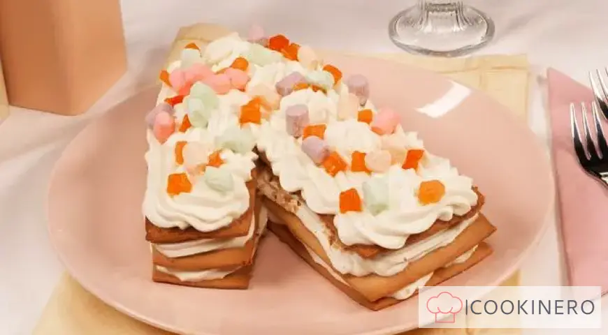 Pastel "Número"