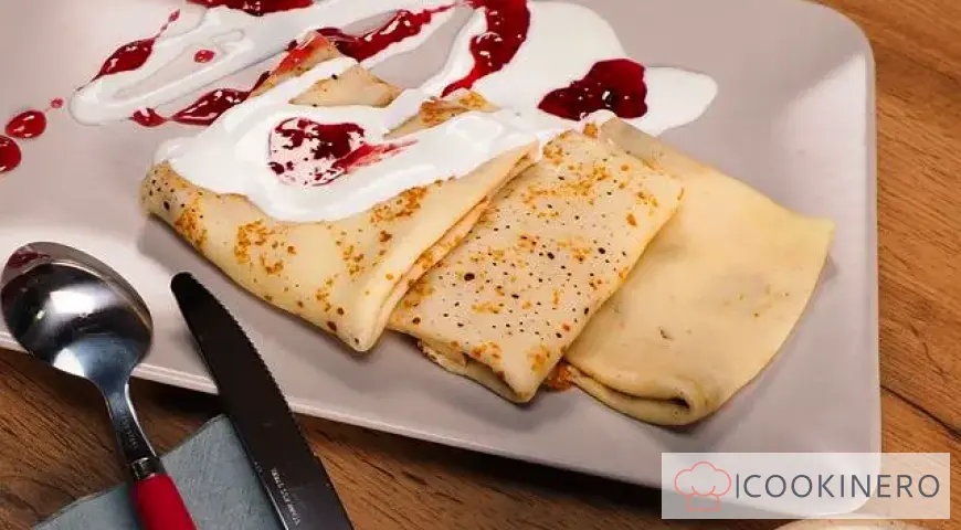 Pancakes with sour milk