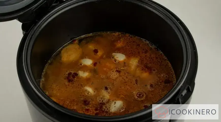 Pilaf with bulgur in a multicooker