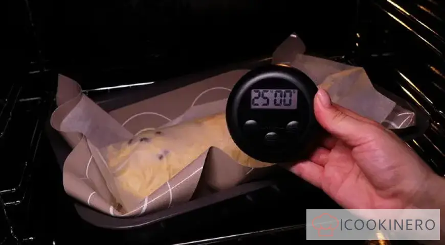 Potato roll in the oven