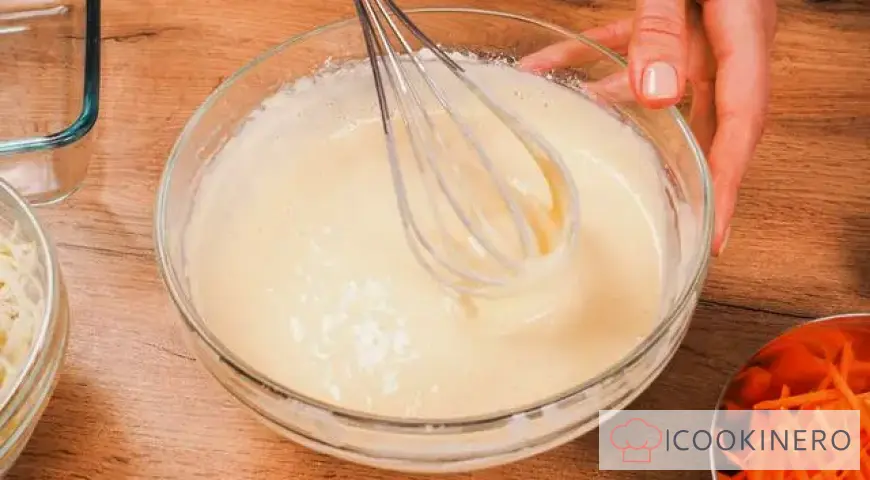 Cabbage pie with kefir