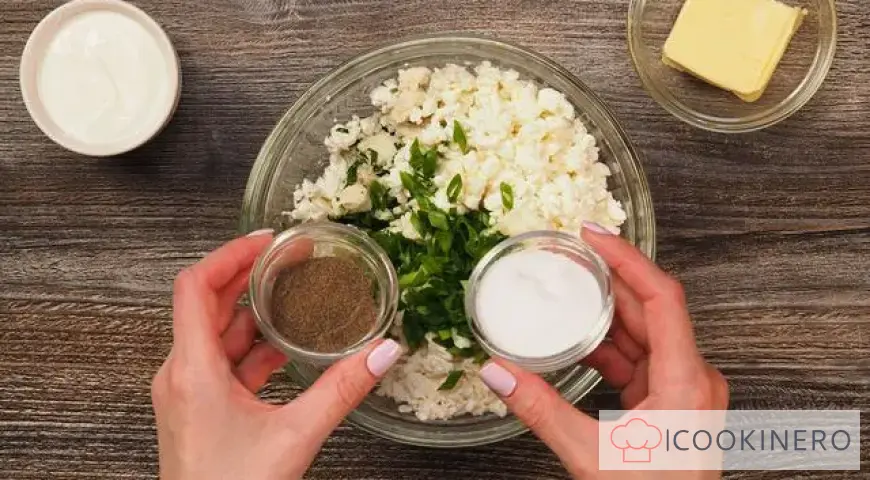 Kutabs with cottage cheese