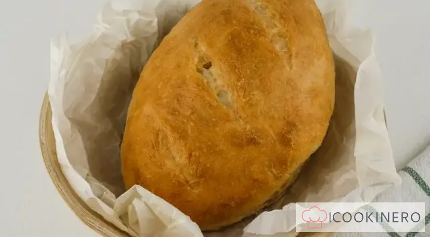 Wheat bread with dry yeast