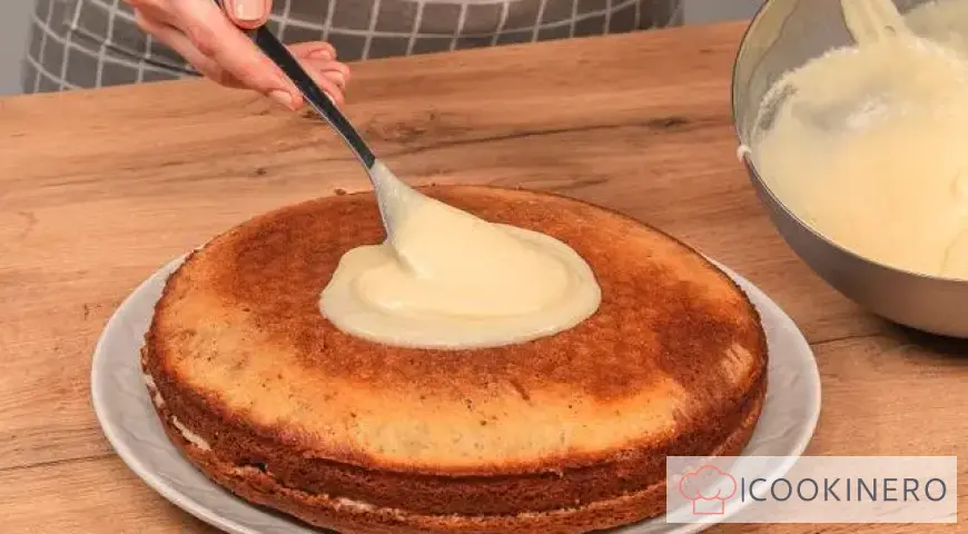 Zebra Cake with Cream