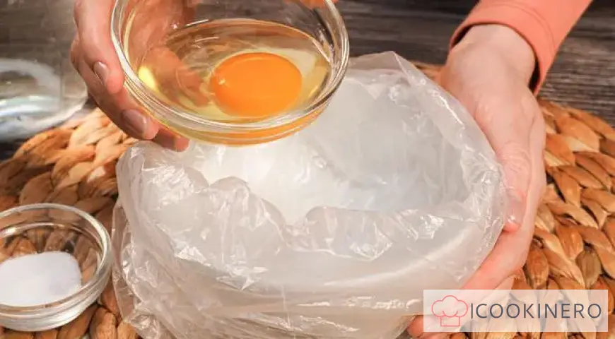 Œuf poché en sachet