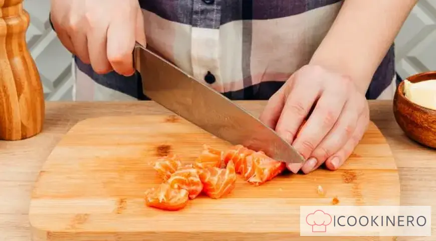 Finnish fish soup with salmon