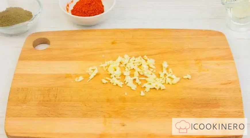 Korean salad for the winter in jars