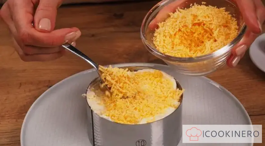 "Mimosa" with canned pink salmon