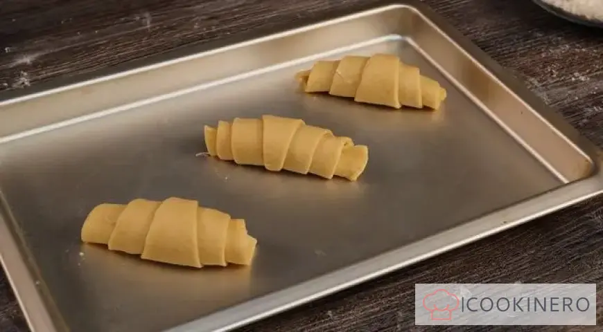 Croissants con mermelada