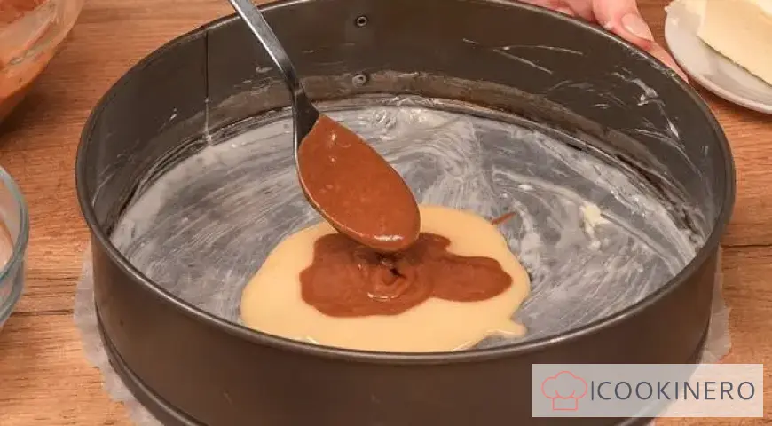 Zebra Cake with Cream