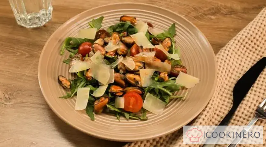 Ensalada con mejillones