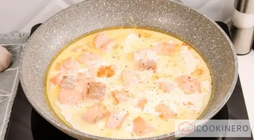 Creamy Pasta with Salmon