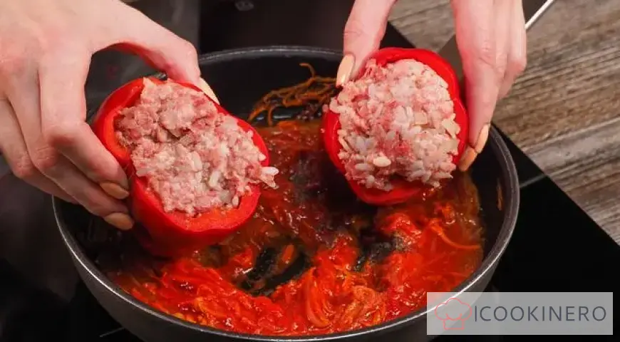 Peperoni ripieni di carne