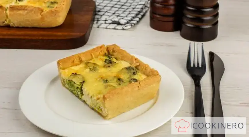 Quiche au brocoli et au parmesan