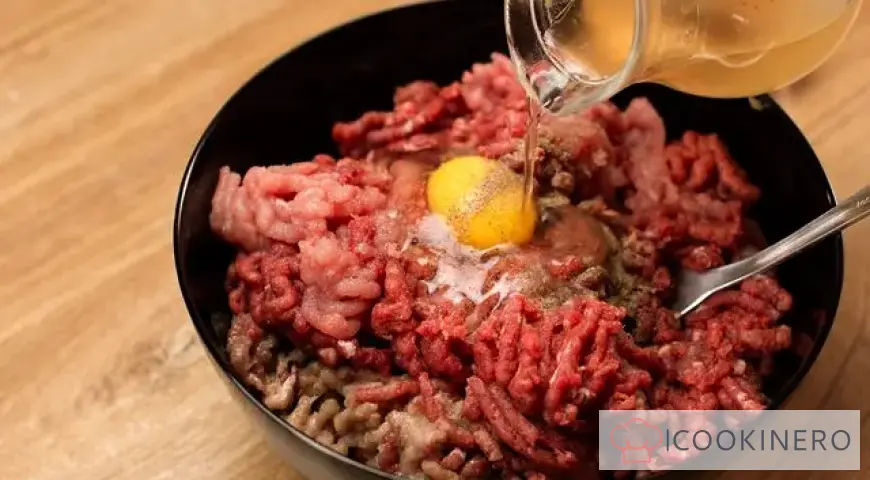 Minced meat for dumplings