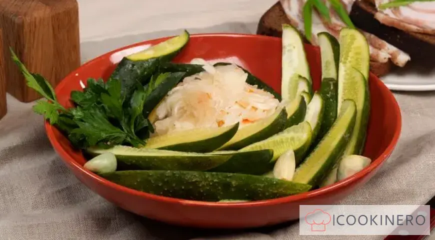 Pepinos ligeramente salados