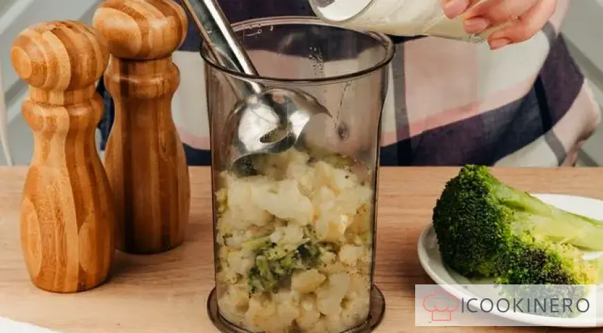 Creamy Cauliflower and Broccoli Puree