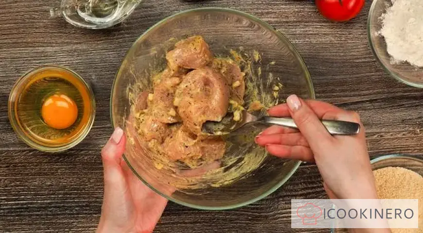 Filetto di pollo impanato