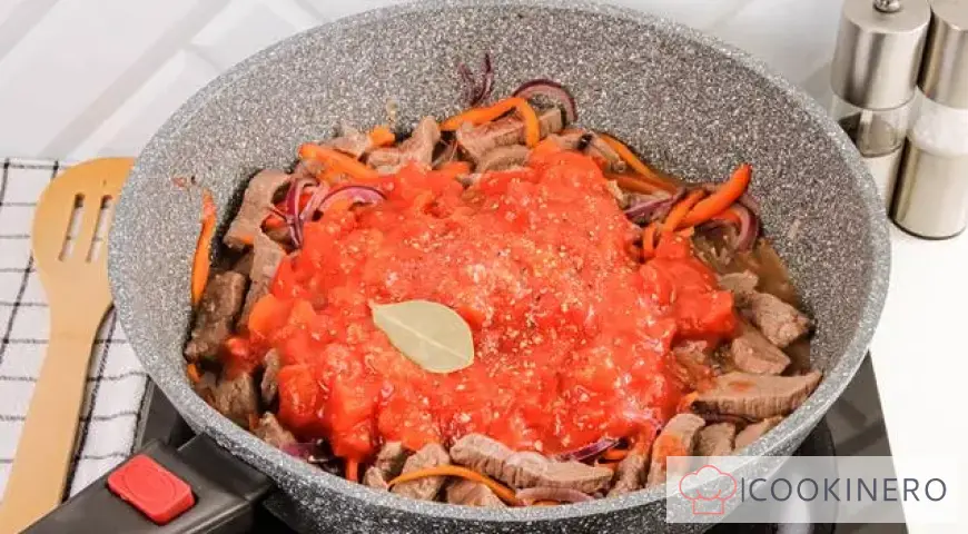 Spaghetti à la viande