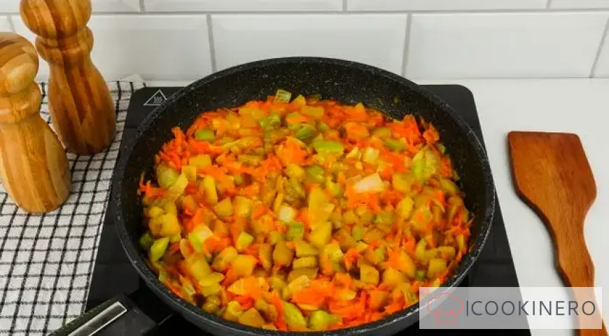 Courgettes aux aubergines pour l'hiver