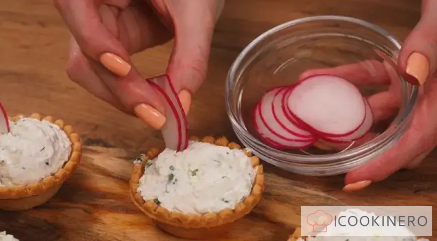 Tartaletas con requesón