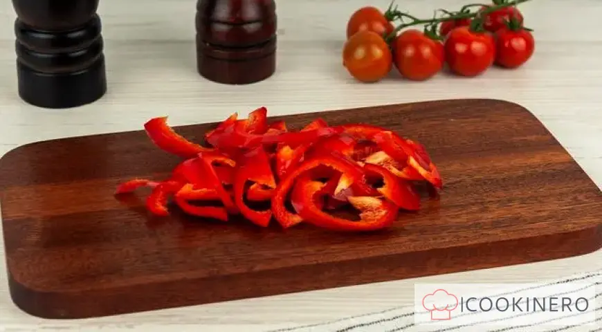 Soba noodles with shrimp