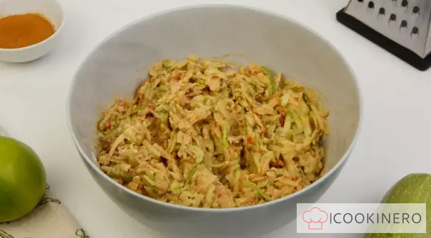 Apple and Zucchini Fritters