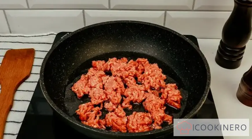 Glass noodles with minced meat