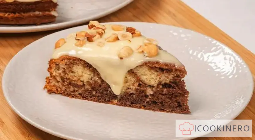 Zebra Cake with Cream